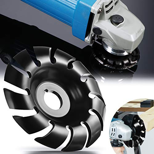 Angle Grinder 90 mm Wood Shaping Disc Wood Carving Disc Wood Polishing Disc 16 mm Bore 12 Teeth Multi-functional Cutting Wheel for 100 115 Angle Grinder Woodworking Carving and Shaping Tool Angle Grinder 90 mm Wood Shaping Disc Wood Carving Disc Wood Polishing Disc 16 mm Bore 12 Teeth Multi-functional Cutting Wheel for 100 115 Angle Grinder Woodworking Carving and Shaping Tool