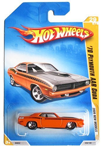 Hot Wheels 2009 NEW Models 29 42 '70 Plymouth AAR Cuda 1 64 Scale by Hot Wheels