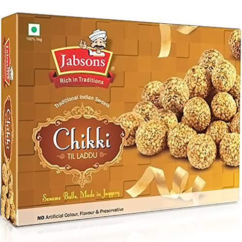 Jabsons - Chikki Til Laddu  Sesame Sweets   400g