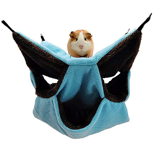 Small Pet Cage Hammock 3 Tier Hanging Bed for Small Animals Pet Cage Hammock Accessories Bedding Chinchilla Parrot Sugar Glider Ferrets Rat Hamster Rat Playing Sleeping Large Blue Small Pet Cage Hammock 3 Tier Hanging Bed for Small Animals Pet Cage Hammock Accessories Bedding Chinchilla Parrot Sugar Glider Ferrets Rat Hamster Rat Playing Sleeping Large Blue