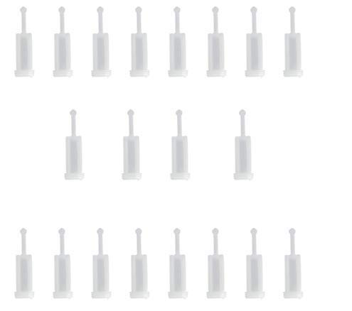 Millie Disposable HVLP Gravity Spray Gun Filters Fine Mesh Universal Disposable Gravity Spray Gun Filters HVLP Gravity Feed Paint Strainers Pack of 20