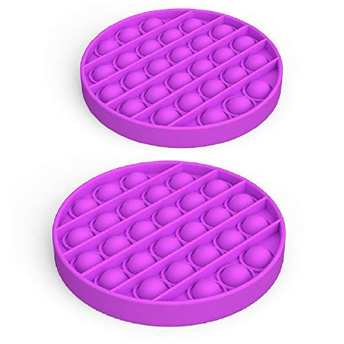 WFWJ 2PCS Push Pop Bubble Sensory Fidget Toy Pop It Fidget Toy Pop Pop Bubble Sensory Fidget Toy Last One Lost Stress Reliever Autism Octagon Toy Anti-Anxiety Toys for The Old and The Young Purple WFWJ 2PCS Push Pop Bubble Sensory Fidget Toy Pop It Fidget Toy Pop Pop Bubble Sensory Fidget Toy Last One Lost Stress Reliever Autism Octagon Toy Anti-Anxiety Toys for The Old and The Young Purple