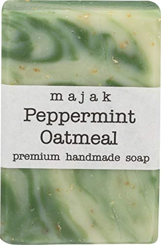 Majak  Soap Bar Peppermint Oatmeal  5 Ounce