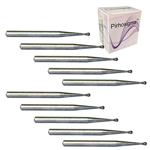Pirhosigma 10 pcs Diamond Engraving Tip Bit Carve Head for Replacing Tip Electric Micro Engraver Pen Carve Engraving Tool Replacement