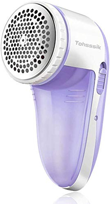 Fabric Shaver Electric Lint Remover Rechargeable Fuzz Lint Shaver with 3-Leaf Stainless Steel Blades  Professional Sweater Shaver Lint Fuzz Pill Remover for Cloths  Fabrics and Furniture