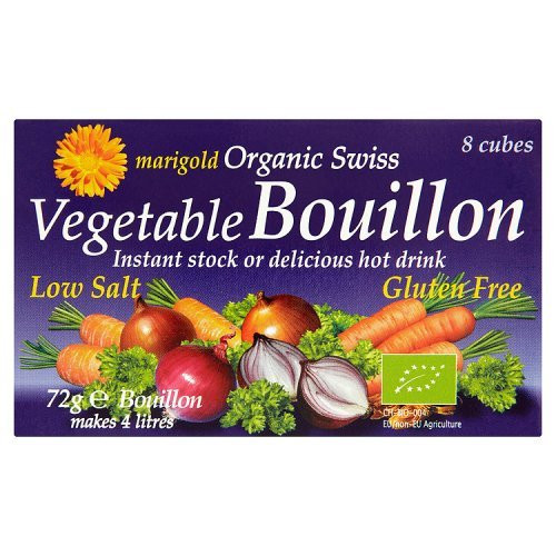 Marigold Foods Organic Low Salt Purple Bouillon Cube  72 g