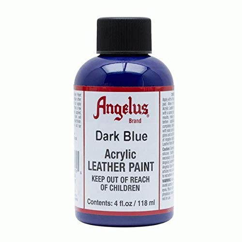 Angelus Acrylic Leather Paint-4oz.-Dark Blue