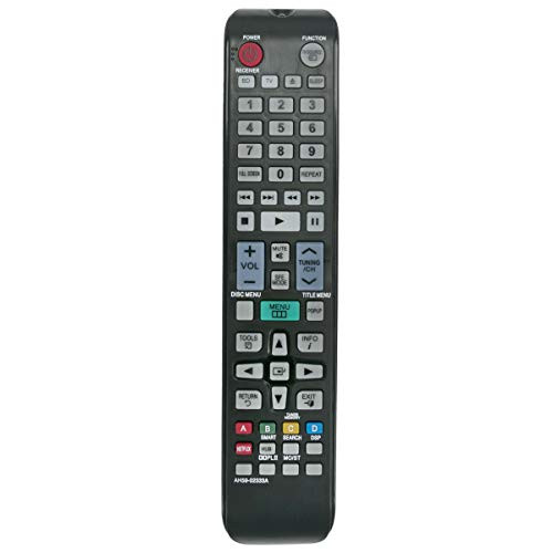 New AH59-02333A Replace Remote Control AH5902333A fit for Samsung Blu-ray DVD Disc Home Theater System HT-D4500 HT-D5100 HT-D5130 HT-D5300 HT-D5350 HT-D4500 ZA HT-D5100 ZA HT-D5300 ZA