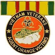 Vietnam Agent Orange VIC - Original Artwork  Expertly Designed PIN - 1"
