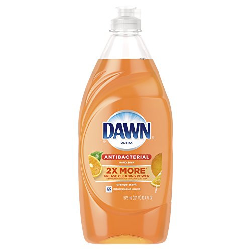 Dawn Ultra Antibacterial Hand Soap  Dishwashing Liquid Dish Soap  Orange Scent  19.4 fl oz