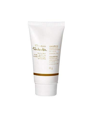 Linha Todo Dia Natura - Desodorante Antitranspirante Macadamia em Creme 80 Gr -  Natura Every Day Collection - Macadamia Creamy Antiperspirant and Deodorant Net 2.82 Oz