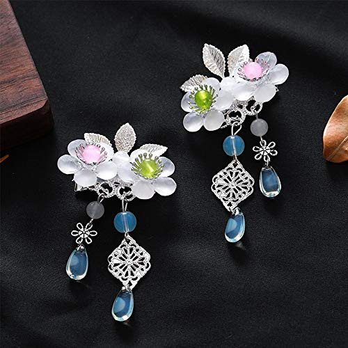 ZHUPI Girls Headwear Chinese Traditional Hanfu Tiara Handmade Hair Accessories Hair Comb Classical Elegant Retro Hairpin 04 ZHUPI Girls Headwear Chinese Traditional Hanfu Tiara Handmade Hair Accessories Hair Comb Classical Elegant Retro Hairpin 04