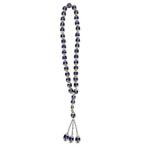 Islamic Tasbih Prayer Beads Muslim Rosary Worship Supplies Accessory  7 Colors Optional Blue