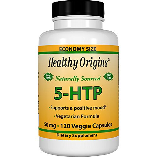 Healthy Origins 5-HTP Natural Multi Vitamins  50 Mg  120 Count