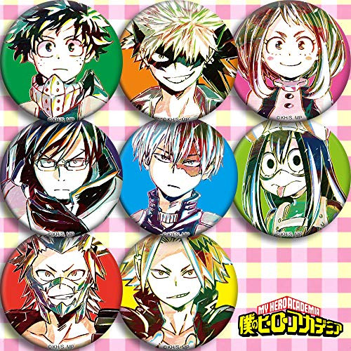 my hero academia pins MHA pins My Hero Academia Button Pins 2.28" my hero academia pins Bag Accessories  MHA D