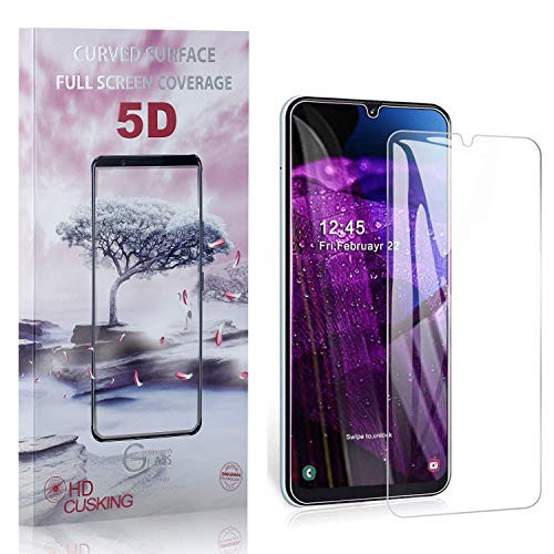 CUSKING Screen Protector for Galaxy A50S Anti Scratch Bubble Free HD Crystal Clear Tempered Glass Screen Protector Film for Samsung Galaxy A50S 1 Pack CUSKING Screen Protector for Galaxy A50S Anti Scratch Bubble Free HD Crystal Clear Tempered Glass Screen Protector Film for Samsung Galaxy A50S 1 Pack