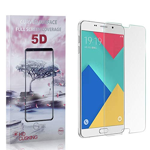CUSKING Screen Protector for Galaxy A5 2016 Anti Scratch Bubble Free HD Crystal Clear Tempered Glass Screen Protector Film for Samsung Galaxy A5 2016 1 Pack CUSKING Screen Protector for Galaxy A5 2016 Anti Scratch Bubble Free HD Crystal Clear Tempered Glass Screen Protector Film for Samsung Galaxy A5 2016 1 Pack