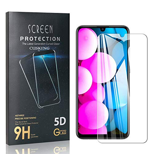 CUSKING Screen Protector for Huawei P Smart 2019  High Transparency Tempered Glass Screen Protector for Huawei P Smart 2019  9H Hardness  Shock Absorbent  1 Pack