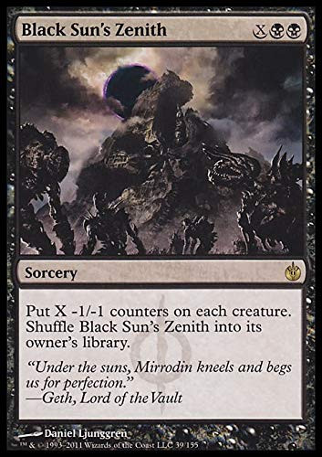 Magic  the Gathering - Black Sun's Zenith - Mirrodin Besieged