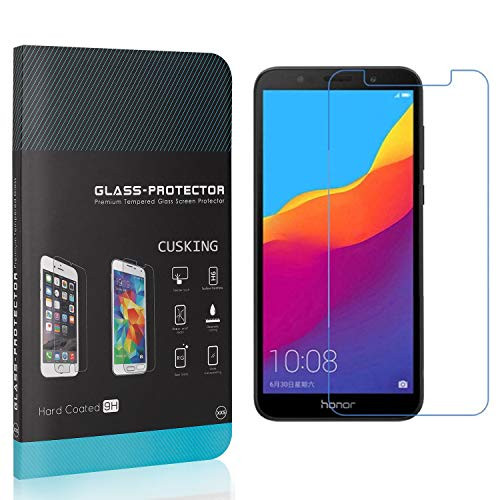 CUSKING Screen Protector Compatible with Huawei Honor 7S  Ultra Thin  Anti Fingerprint Tempered Glass Screen Protector for Huawei Honor 7S  Bubble Free  1 Pack