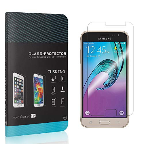 CUSKING Screen Protector Compatible with Galaxy J3 2016 Ultra Thin Anti Fingerprint Tempered Glass Screen Protector for Samsung Galaxy J3 2016 Bubble Free 1 Pack CUSKING Screen Protector Compatible with Galaxy J3 2016 Ultra Thin Anti Fingerprint Tempered Glass Screen Protector for Samsung Galaxy J3 2016 Bubble Free 1 Pack