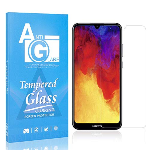 Screen Protector for Huawei Honor 8A   Huawei Y6 2019  CUSKING Ultra Thin Screen Protector for Huawei Honor 8A   Huawei Y6 2019  Bubble Free  9H Hardness Anti Scratch Tempered Glass  1 Pack