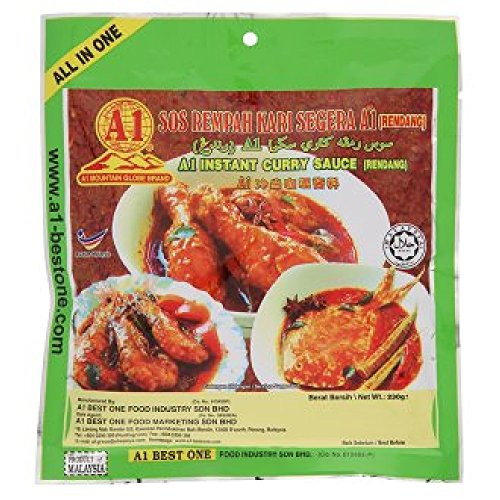 A1 Instant Curry Sauce 230g  628MART   Shady  Rendang   1 Pack
