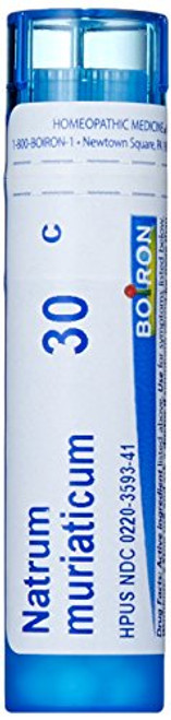 Boiron Natrum Muriaticum 30C Homeopathic Medicine for Runny Nose Boiron Natrum Muriaticum 30C Homeopathic Medicine for Runny Nose