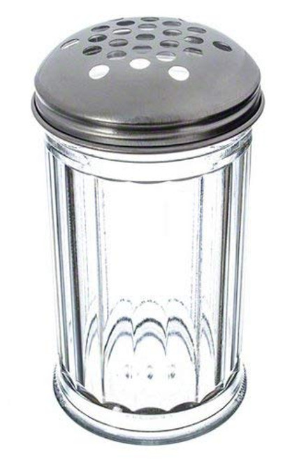 12 oz Plastic Cheese Shaker with Extra Large Holes Lid 12 oz Plastic Cheese Shaker with Extra Large Holes Lid