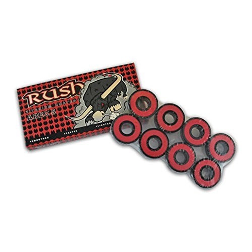 Rush ABEC 5 Titanium Coated Skateboard Bearings