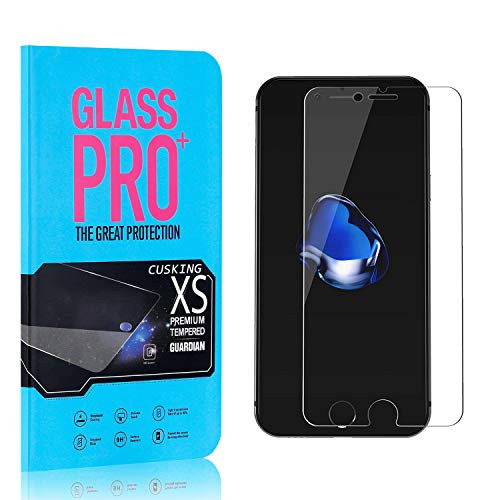 Screen Protector Compatible with iPhone 6S   iPhone 6  CUSKING 99.99% Clarity 9H Tempered Glass Screen Protector for iPhone 6S   iPhone 6  Bubble Free  Ultra Thin  1 Pack