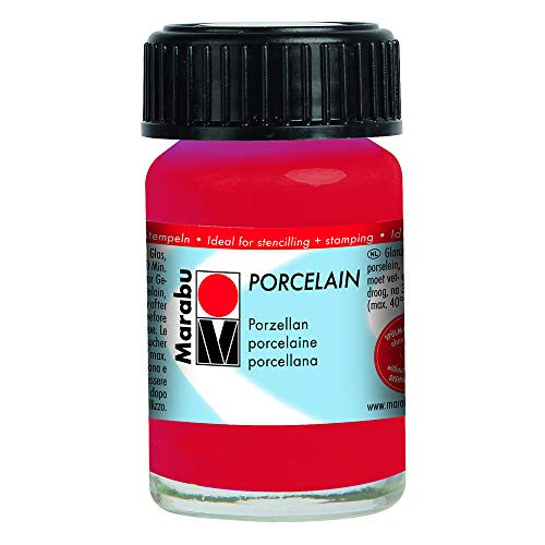 Marabu Porcelain Paints - Cherry 15ml