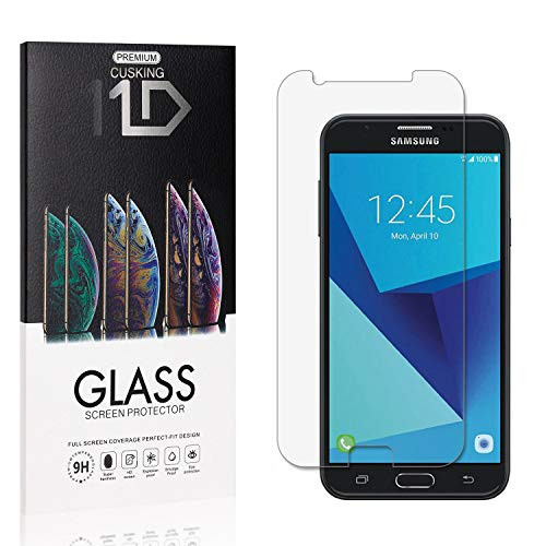 CUSKING Screen Protector for Galaxy J7 Prime Galaxy On 7 9H Hardness Screen Protector for Samsung Galaxy J7 Prime Galaxy On 7 Tempered Glass Bubble Free Anti Fingerprint 1 Pack CUSKING Screen Protector for Galaxy J7 Prime Galaxy On 7 9H Hardness Screen Protector for Samsung Galaxy J7 Prime Galaxy On 7 Tempered Glass Bubble Free Anti Fingerprint 1 Pack