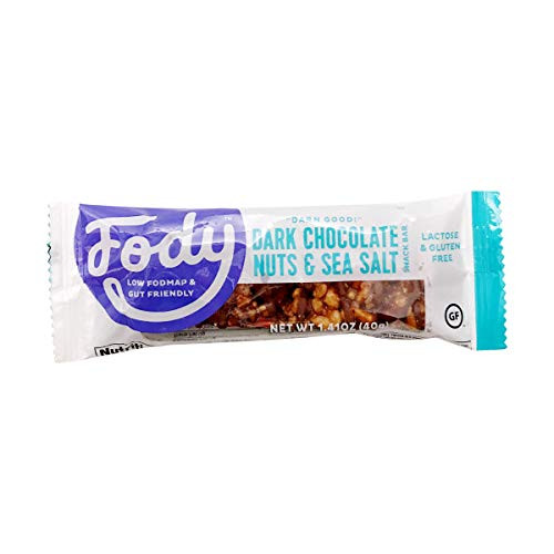 Fody Food Company  Bar Dark Chocolate Nuts Sea Salt  1.41 Ounce