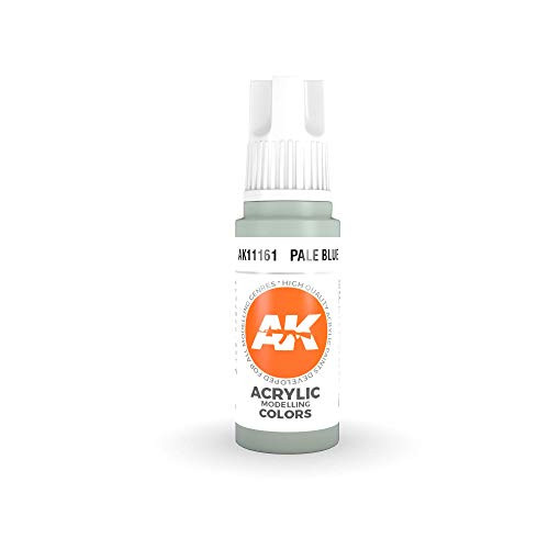 AK Interactive 3rd Gen Acrylic Pale Blue 17ml - Plastic Model Building Tools  Accessories and Paints  11161