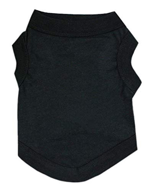 Dog Shirts Pet Shirts Dog T-Shirt Puppy Dog T Shirt Dog Vest Puppy Vest Pet Clothing Puppies Clothes for Small Dogs Doggie Tee Summer Apparel Female Dog Shirt Beach Wear XXL Pure Black Dog Shirts Pet Shirts Dog T-Shirt Puppy Dog T Shirt Dog Vest Puppy Vest Pet Clothing Puppies Clothes for Small Dogs Doggie Tee Summer Apparel Female Dog Shirt Beach Wear XXL Pure Black