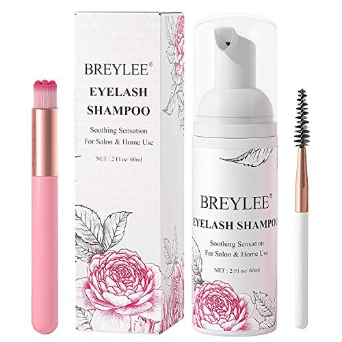 Eyelash Extension Shampoo  and  Brush Plus Mascara Wand Eyelash Shampoo Foaming Cleanser for Professional Salon and Home Care  Wash for Extensions and Natural Lashes  Nourishing Formula Paraben  and  Sulfate Free?60ml 2fl.oz? Eyelash Extension Shampoo  and  Brush Plus Mascara Wand Eyelash Shampoo Foaming Cleanser for Professional Salon and Home Care  Wash for Extensions and Natural Lashes  Nourishing Formula Paraben  and  Sulfate Free?60ml 2fl.oz?