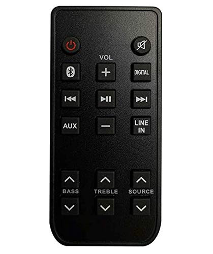 Replacement Remote Control for RTS7015B RTS7110B RTS7010B RTS7010B-E1 RTS739BWS RCA Sound Bar