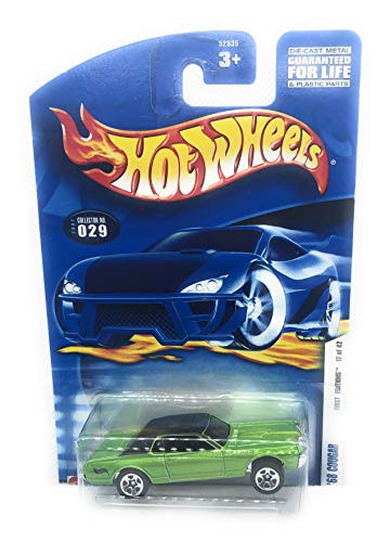 Hot Wheels 2002 First Editions -17 1968 Cougar Shinny roof 2002-29 Collectible Collector Car Mattel 1 64 Scale