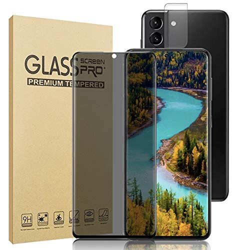 1Plus1 Galaxy S21 Plus S21Plus 5G 6.7" Privacy Tempered Glass Screen Protector Plus Camera Lens Film 9H Hardness No Bubbles Anti-Spy Anti-Fingerprints for Samsung Galaxy S21 Plus 5G 6.7 Inch 1Plus1 Galaxy S21 Plus S21Plus 5G 6.7" Privacy Tempered Glass Screen Protector Plus Camera Lens Film 9H Hardness No Bubbles Anti-Spy Anti-Fingerprints for Samsung Galaxy S21 Plus 5G 6.7 Inch