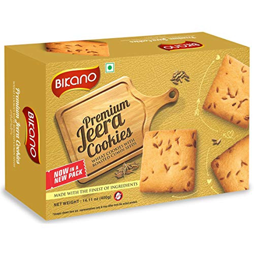 Bikano by Bikanervala Jeera Cookies  Cumin Cookies  400g