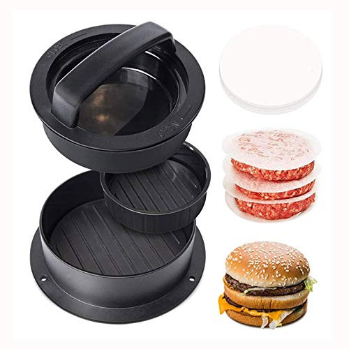 YUENGJGI 3-in-1 Burger Press Mold Non Stick Burger Press Hamburger Press Patty Maker Burger Press Patty Maker Burger Press Patty Mold Hamburger Patty Maker Different Size Patty Mold YUENGJGI 3-in-1 Burger Press Mold Non Stick Burger Press Hamburger Press Patty Maker Burger Press Patty Maker Burger Press Patty Mold Hamburger Patty Maker Different Size Patty Mold