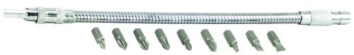 Vermont American 16486 10-Piece Icebit Screwdriver Bit And Flex Holder Set