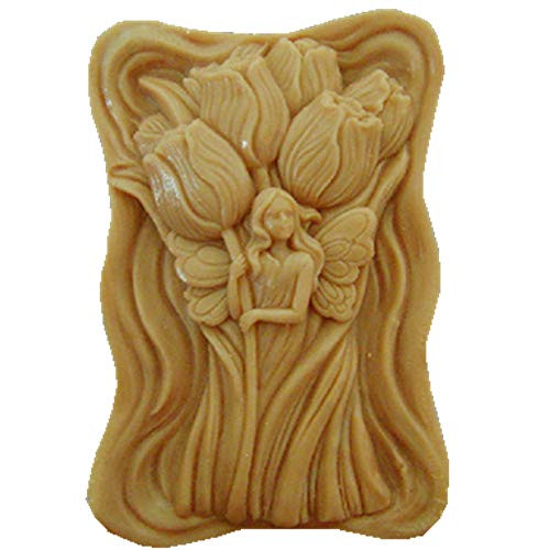 GreatMold Flower Soap Mold Angel Silicone Mold for Soap Food Grade Chocolate Fondant Cake Molds GreatMold Flower Soap Mold Angel Silicone Mold for Soap Food Grade Chocolate Fondant Cake Molds