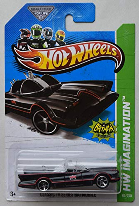 Hot Wheels 1 64 Scale die cast Imagination Classic TV Series Batmobile 62 250 Hot Wheels 1 64 Scale die cast Imagination Classic TV Series Batmobile 62 250