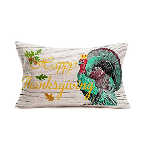 MEHOTOP Cotton Linen Happy Thanksgiving Quote Pillow Covers 12x20 Throw Pillow Case Turkey Filbert Cushion Cover Fall Maple Leaf Lumbar Pillowslip Decorative MEHOTOP Cotton Linen Happy Thanksgiving Quote Pillow Covers 12x20 Throw Pillow Case Turkey Filbert Cushion Cover Fall Maple Leaf Lumbar Pillowslip Decorative
