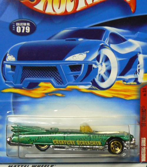 Mattel Monsters Series 3 1959 Cadillac 2001-79 Collectible Collector Car Hot Wheels