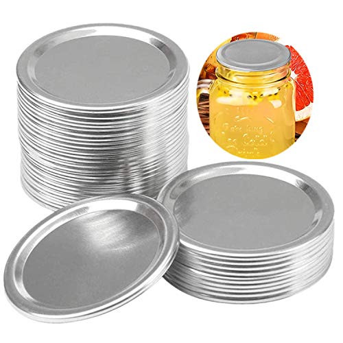 24 Pcs Wide Mouth Canning Lids and Ring Canning Jar Lids Wide Mouth Bulk Split-Type Lids Leak Proof Secure Canning Lids Compatible with Wide Mouth Size Mason Jar Only Silver Lids 86mm 24 Pcs Wide Mouth Canning Lids and Ring Canning Jar Lids Wide Mouth Bulk Split-Type Lids Leak Proof Secure Canning Lids Compatible with Wide Mouth Size Mason Jar Only Silver Lids 86mm
