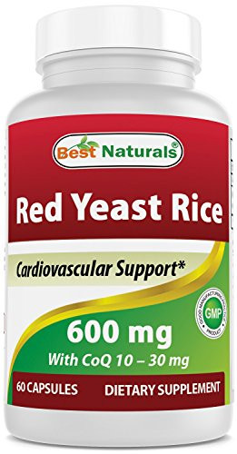 Best Naturals Red Yeast Rice with COQ10 60 Capsules