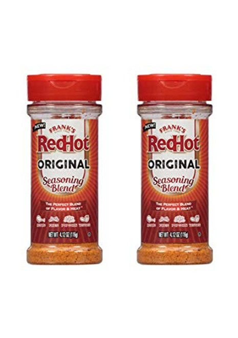 Frank's Redhot Original Seasoning Blend 4.12 Oz 2 Pack Frank's Redhot Original Seasoning Blend 4.12 Oz 2 Pack